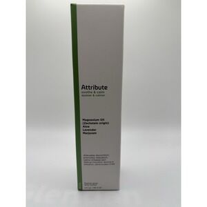 Attribute Magnesium Oil Spray 100% Zechstein Magnesium Soothe & Calm Exp 10/26